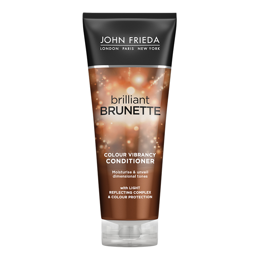 JOHN FRIEDA Увлажняющий кондиционер для защиты цвета темных волос Brilliant Brunette COLOUR PROTECTING