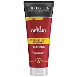 JOHN FRIEDA Укрепляющий + восстанавливающий шампунь для волос Full Repair 250 мл