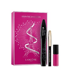 LANCOME Набор Hypnose Doll Eyes Тушь для ресниц 6,5 мл 01 Noir + Карандаш для глаз 0,7 г 01 Noir + Лак для губ 3 мл 378 Be Unique