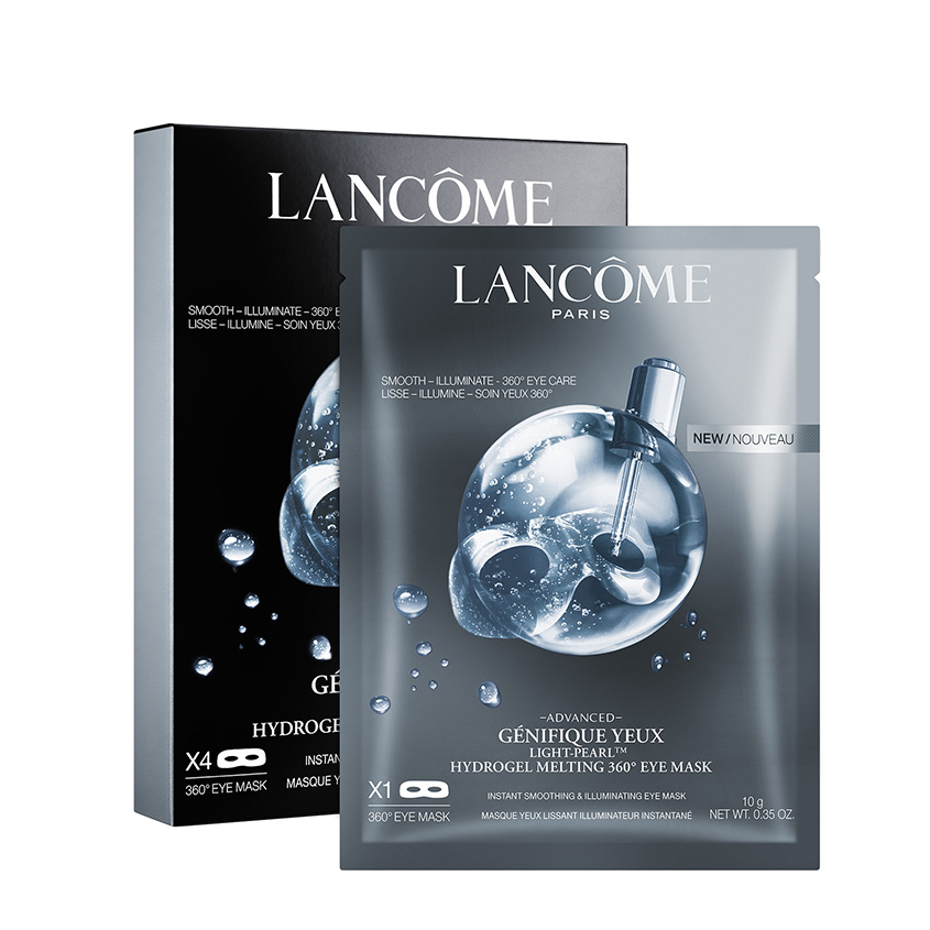 фото Lancome гидрогелевая маска для глаз 360' advanced génifique yeux light pearl