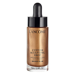 LANCOME Жидкий хайлайтер для лица Custom Highlight Drop Golden Glow, 15 мл