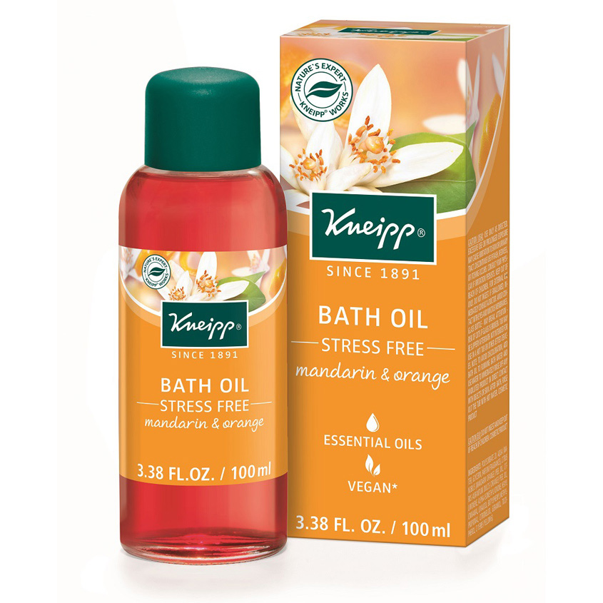 

KNEIPP Масло для ванн Прощай стресс с мандарином и апельсином