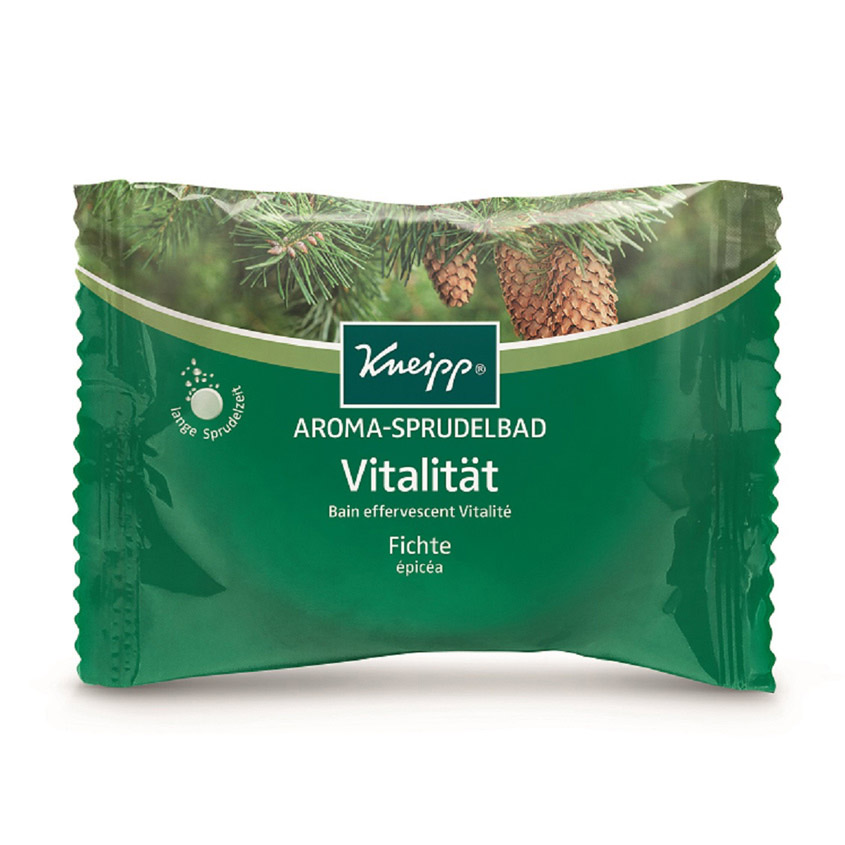

KNEIPP Бомбочка (таблетка) солевая ароматическая для жемчужной ванны еловая