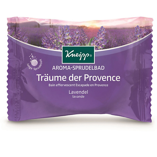 KNEIPP Бомбочка (таблетка) солевая ароматическая для ванн с лавандой