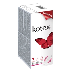 KOTEX Ежедневные прокладки ультратонкие 20 шт.