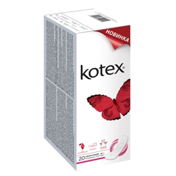 

KOTEX Ежедневные прокладки ультратонкие