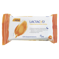 LACTACYD Салфетки для интимной гигиены 15 шт