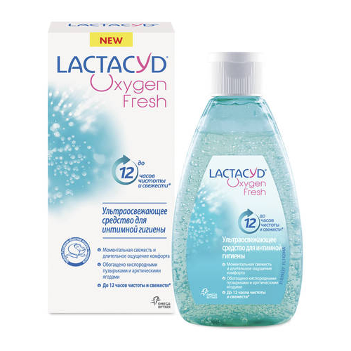 LACTACYD Гель для интимной гигиены Кислородная Свежесть