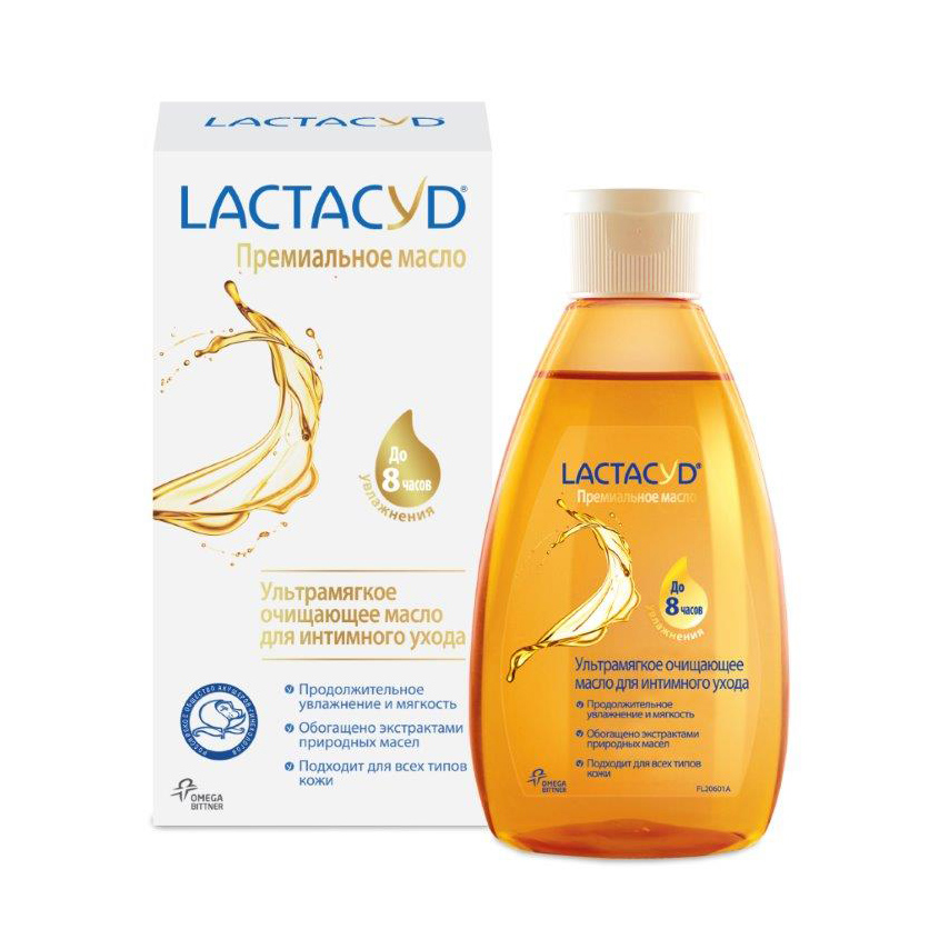 

LACTACYD Масло для интимного ухода Смягчающее и увлажняющее