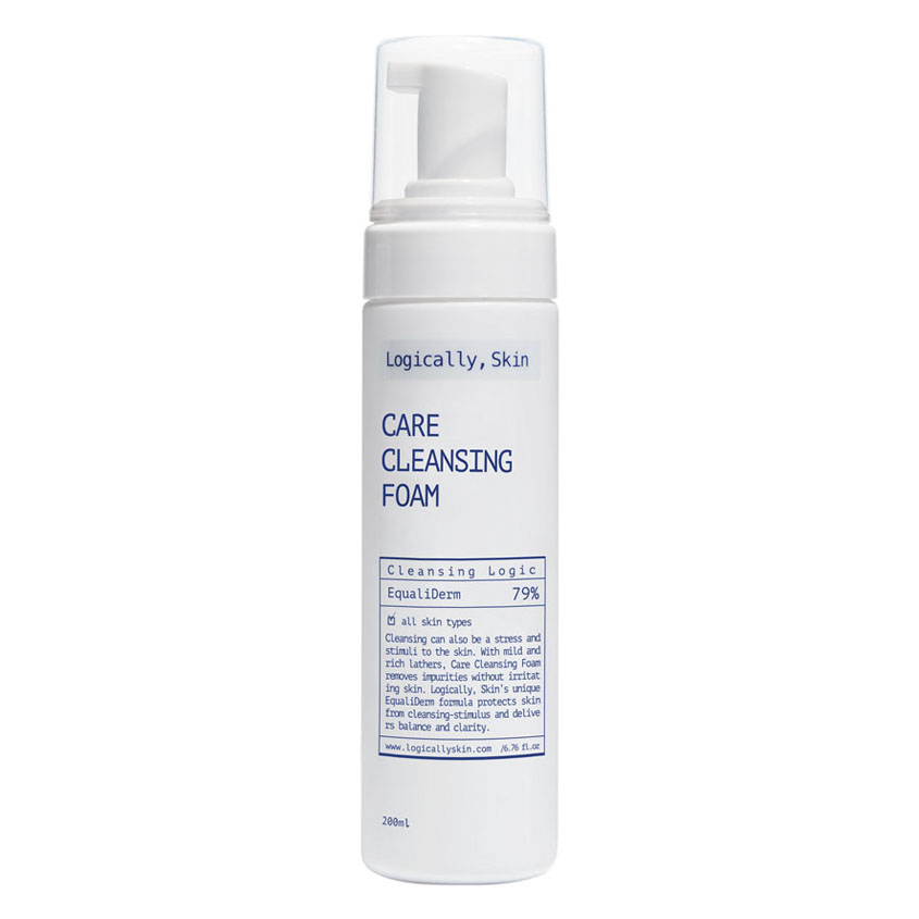 Пенка для очищения лица с экстрактом риса и дрожжей Cleansing Logic Logically, Skin