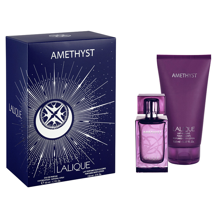 LALIQUE Подарочный набор AMETHYST