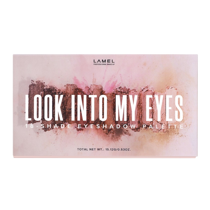 

LAMEL PROFESSIONAL Палетка теней для век Look Into My Eyes