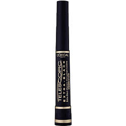 L`OREAL Тушь для ресниц "Телескопик", для удлинения и разделения, экстрачерная 8 мл
