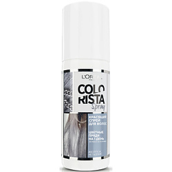 L`OREAL Красящий спрей для волос Colorista Spray Ярко-розовый, 75 мл