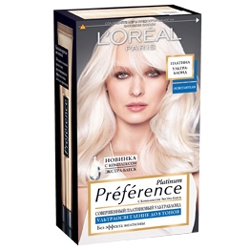 

L`OREAL Осветлитель для волос Preference Платина 6 тонов