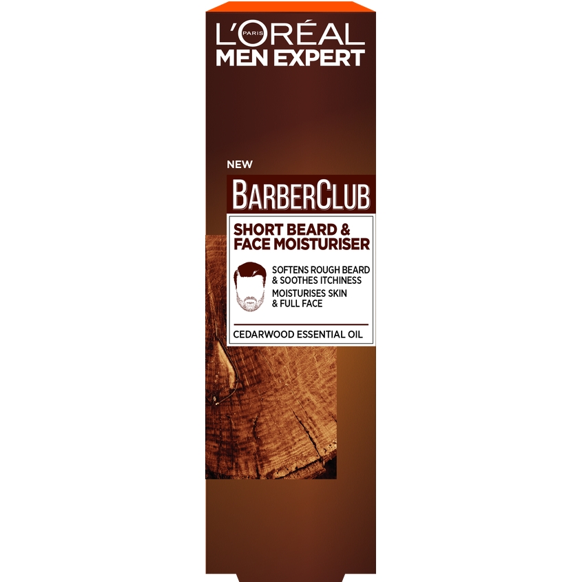 L'OREAL PARIS Men Expert Barber Club Крем-гель для короткой бороды, с маслом кедрового дерева