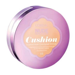 L`OREAL Тональный крем Нюд Мажик Кушон 07 Золотисто-бежевый, 14,6 г