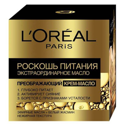 L`OREAL Крем-масло для лица Роскошь питания 50 мл