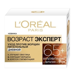 L'OREAL Крем для лица Возраст Эксперт 65+ Дневной уход 50 мл