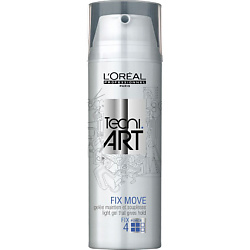 L'OREAL PROFESSIONNEL Желе для укладки волос фиксирующее с легкой текстурой TECNI.ART Fix Move 150 мл