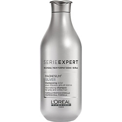 L'OREAL PROFESSIONNEL Шампунь для осветления и седых волос SILVER 300 мл