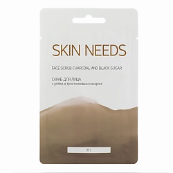 Л'ЭТУАЛЬ Скраб для лица с углем и тростниковым сахаром SKIN NEEDS 10 г