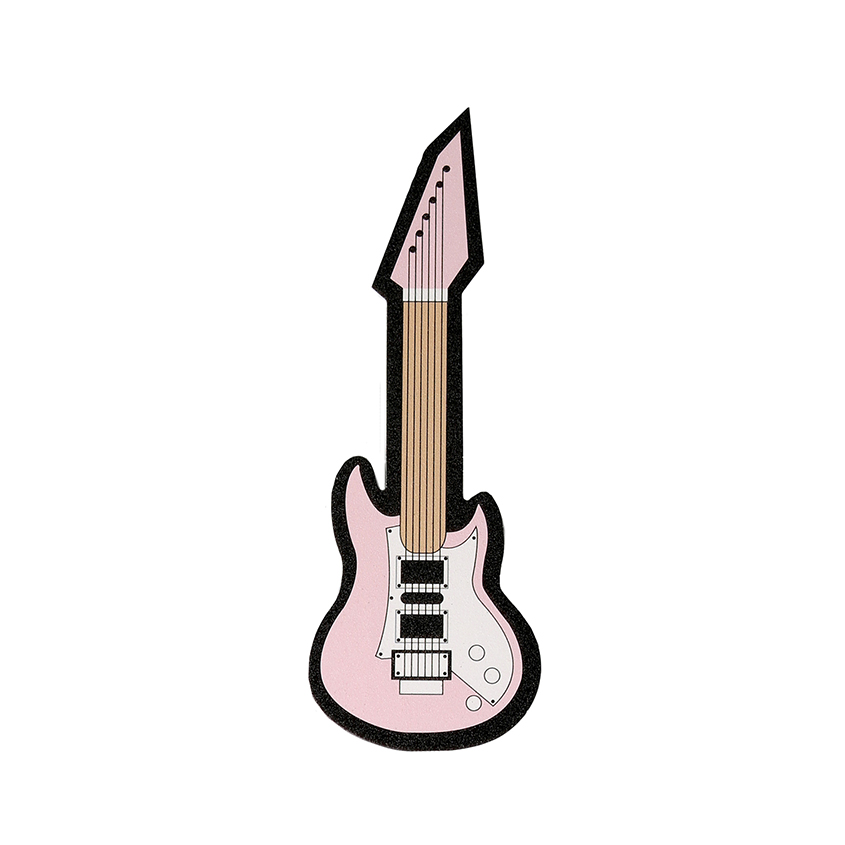 РАЗНОЕ Пилка для ногтей Guitar Пилка для ногтей в форме гитары - яркий и модный аксессуар для создания маникюра.