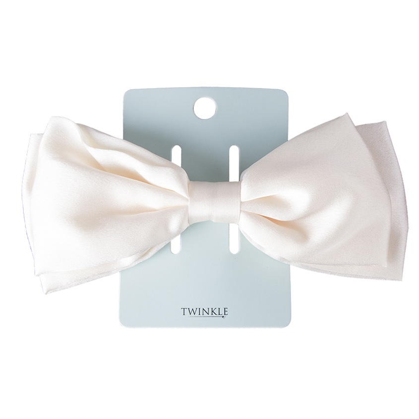 

TWINKLE Заколка для волос TWINKLE BACK TO SCHOOL, big cream bow