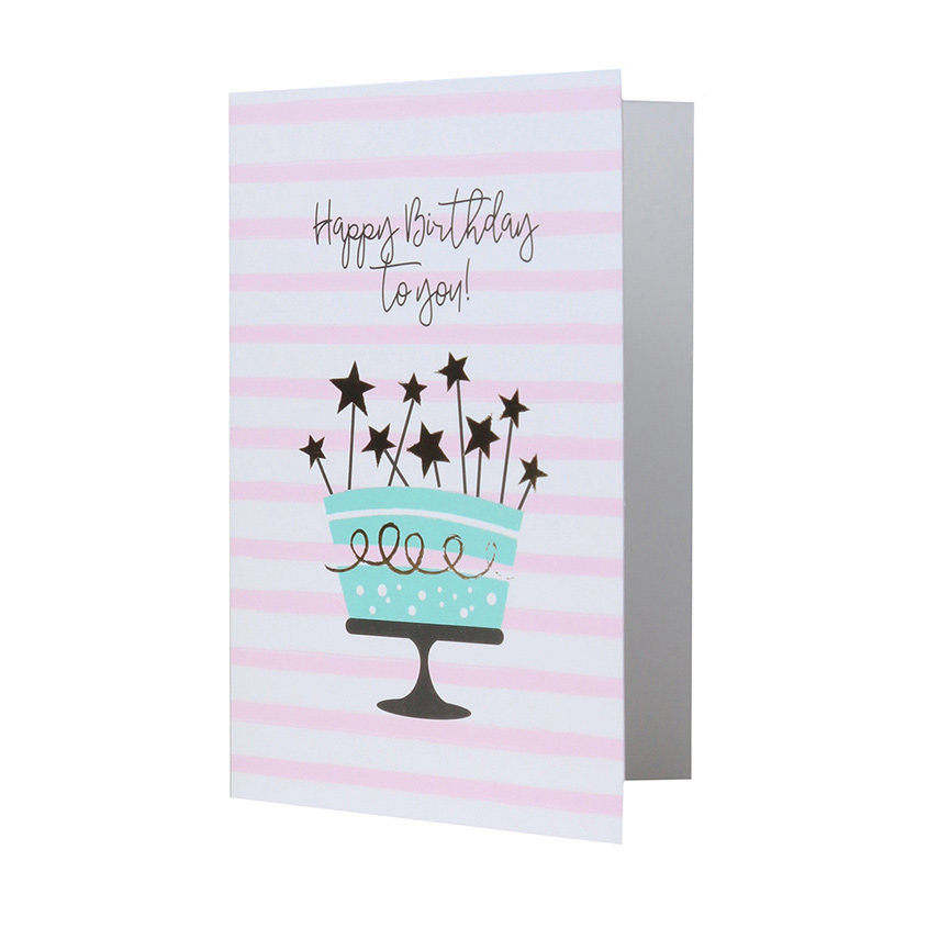

Л'Этуаль Открытка «Happy Birthday to you»