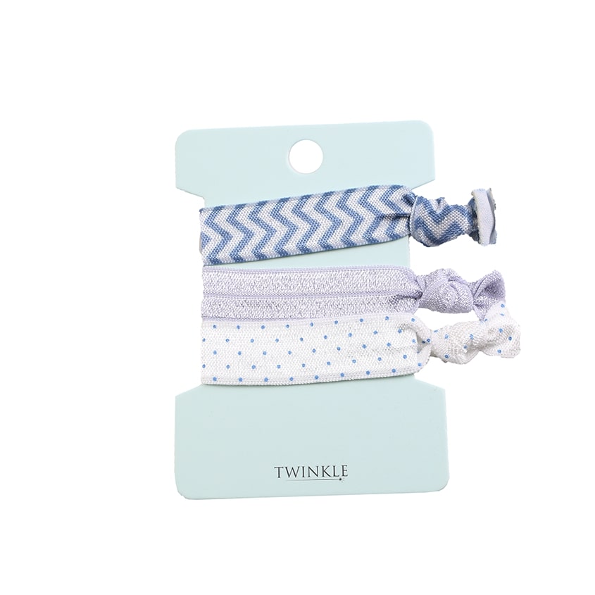 TWINKLE TWINKLE Набор резинок для волос Blu Изящные и аккуратные аксессуары Twinkle от обязательно подойдут Вашим волосам и п