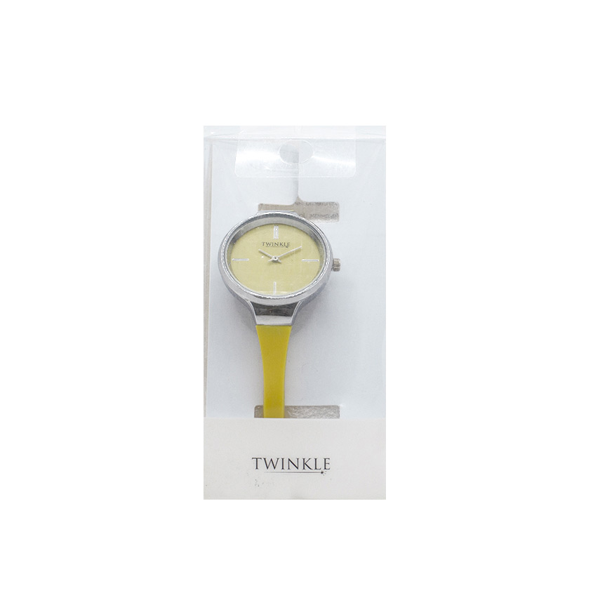 

TWINKLE Наручные часы с японским механизмом, модель: "Modern Yellow"