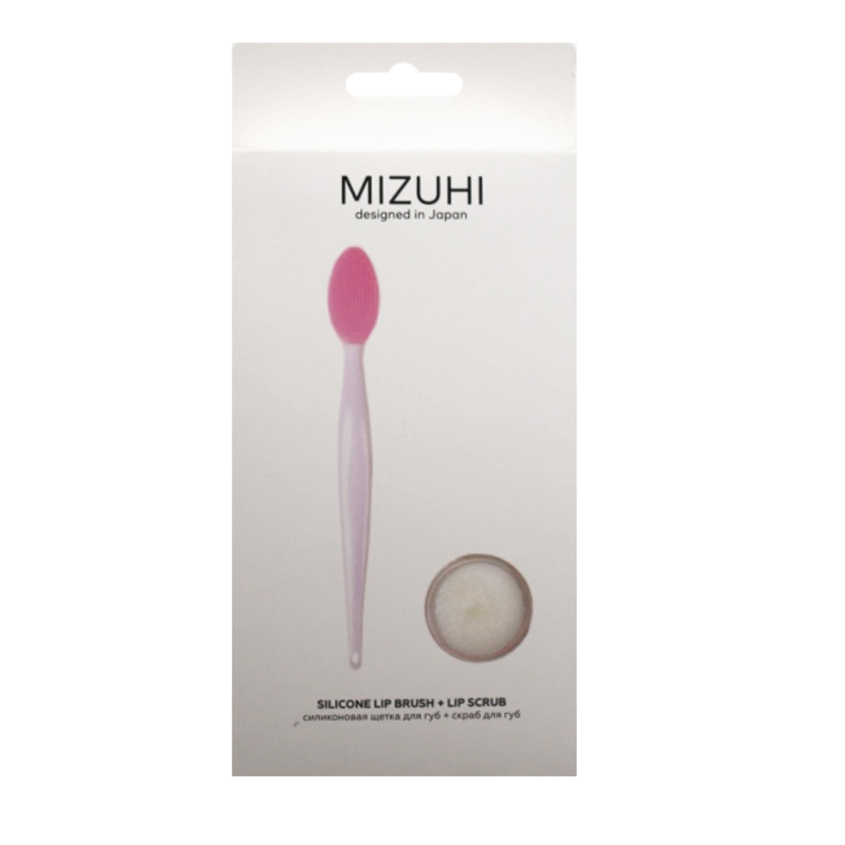 

MIZUHI Силиконовая щетка для губ + скраб для губ