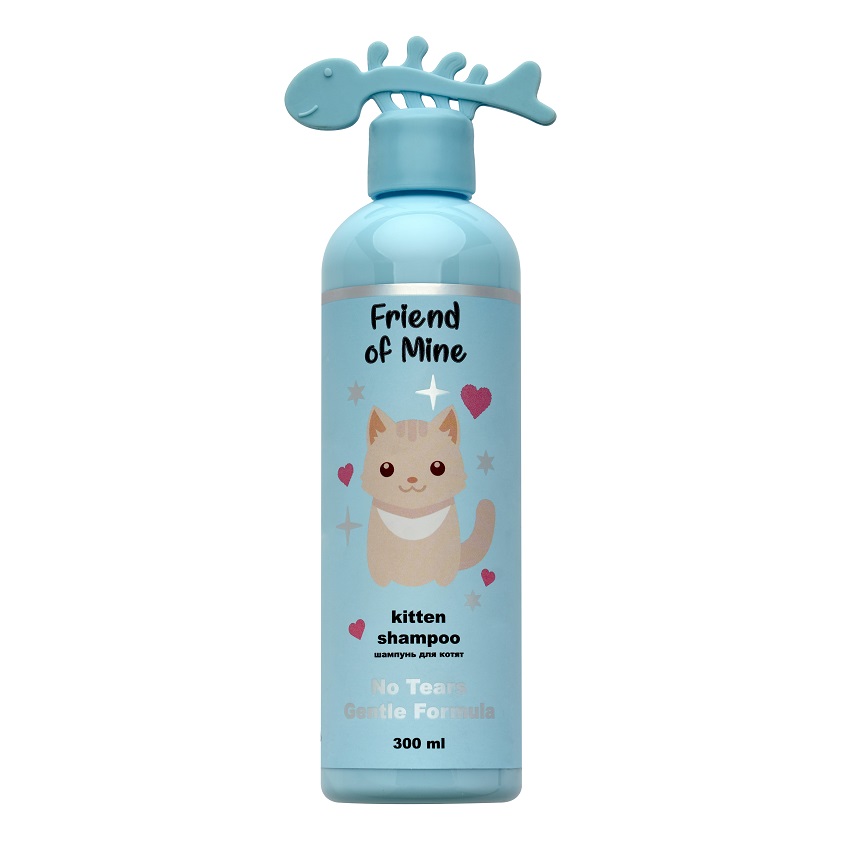 FRIEND OF MINE Шампунь для котят, без слез, CLEAN FORMULA #FOM_kinderkitty