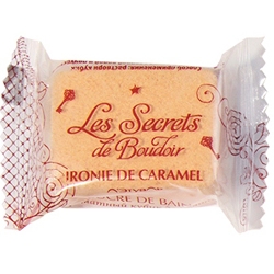 Les Secrets de Boudoir. Ароматный кубик для ванны IRONIE DE CARAMEL 18 г