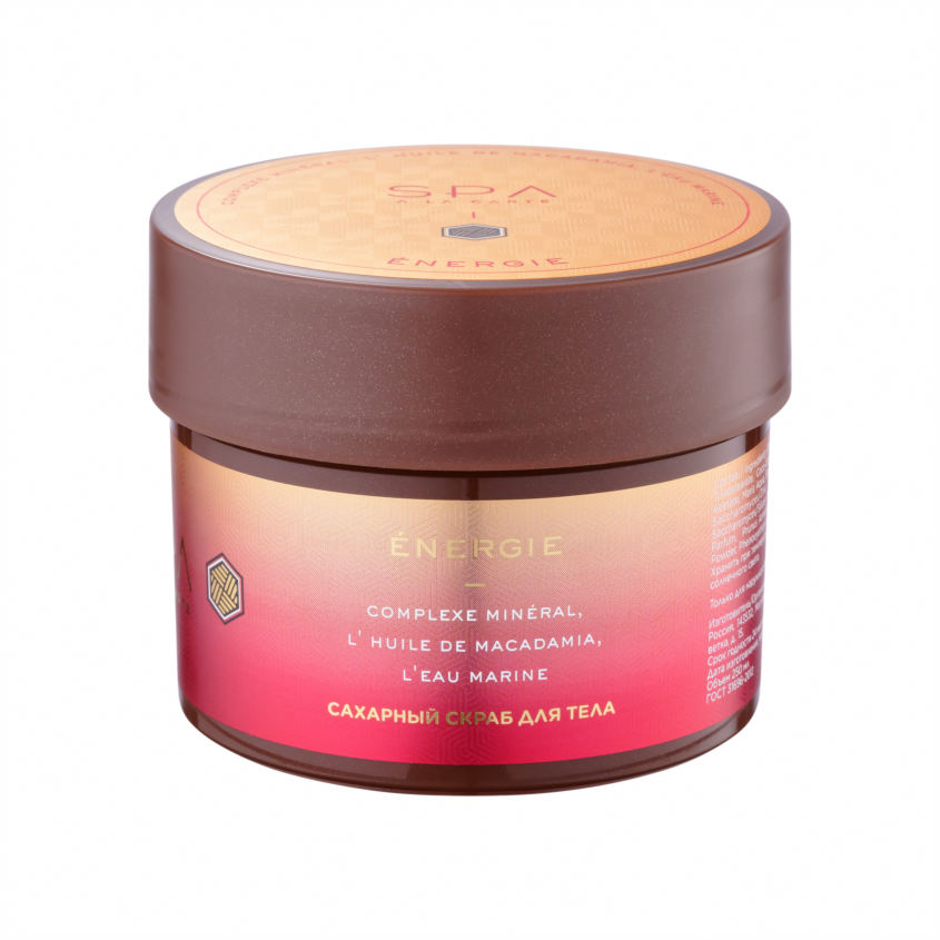 Сахарный скраб для тела Energie