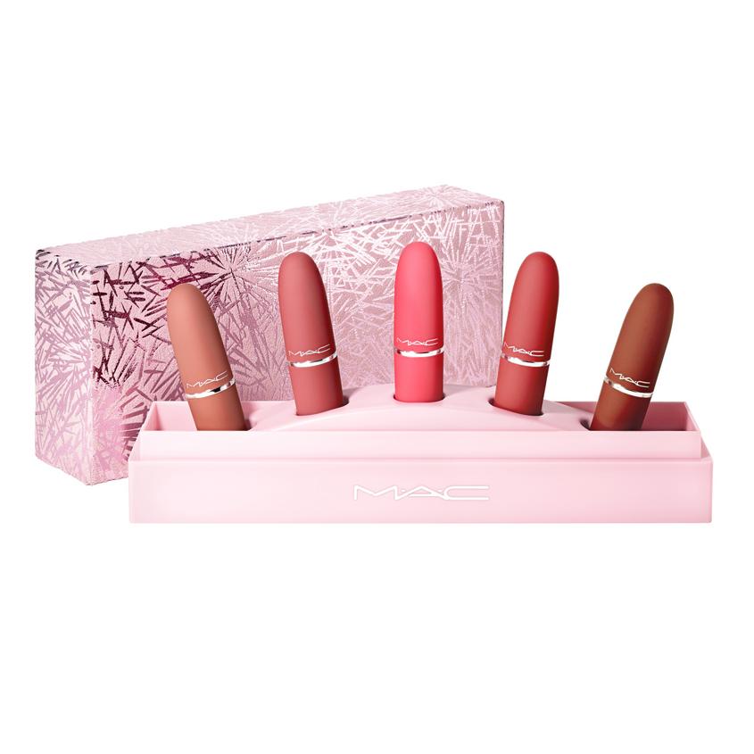 

MAC Набор Showstopper Powder Kiss Lipstick X 5 Kit
