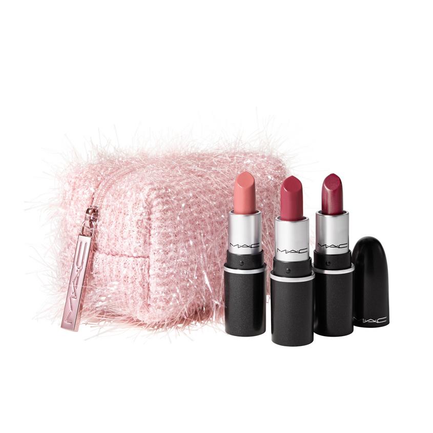 

MAC Набор Fireworked Like A Charm Mini Lipstick Kit Pink