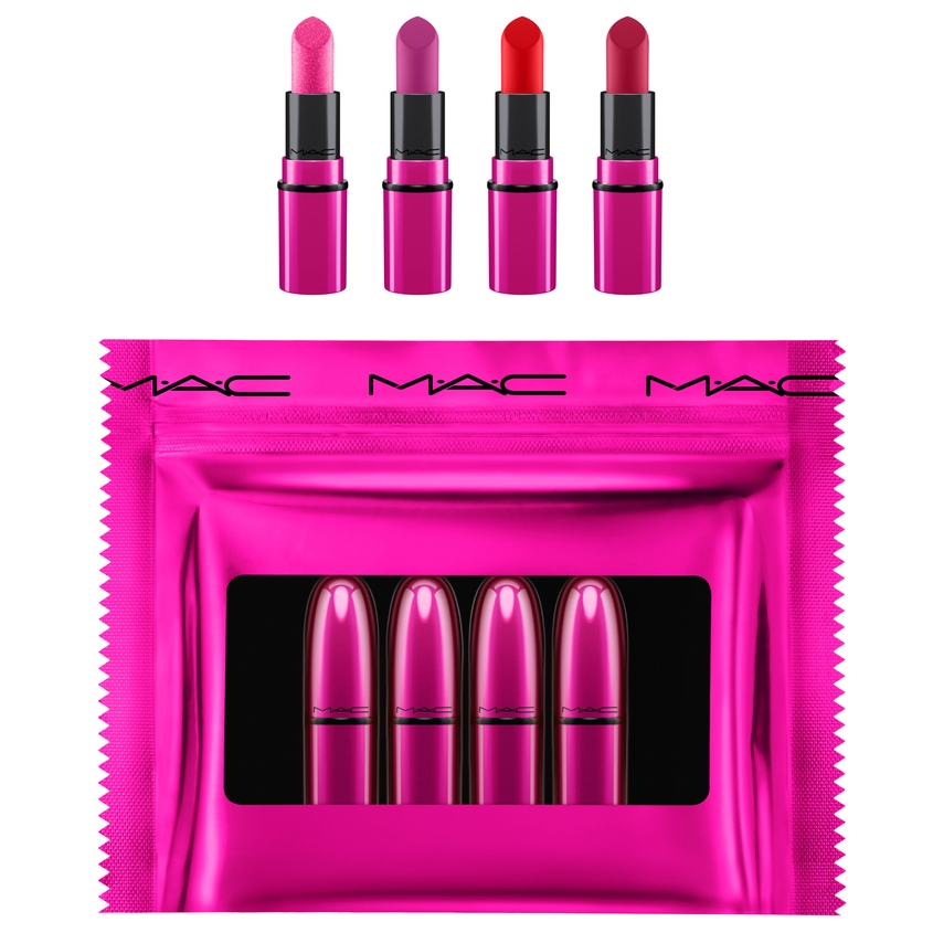 

MAC Набор для губ Shiny Pretty Things Party Favours Mini Lipsticks: Brights