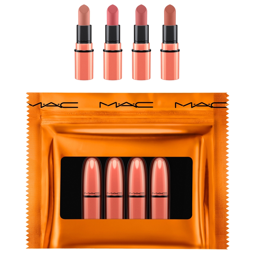 

MAC Набор для губ Shiny Pretty Things Party Favours Mini Lipsticks: Nudes