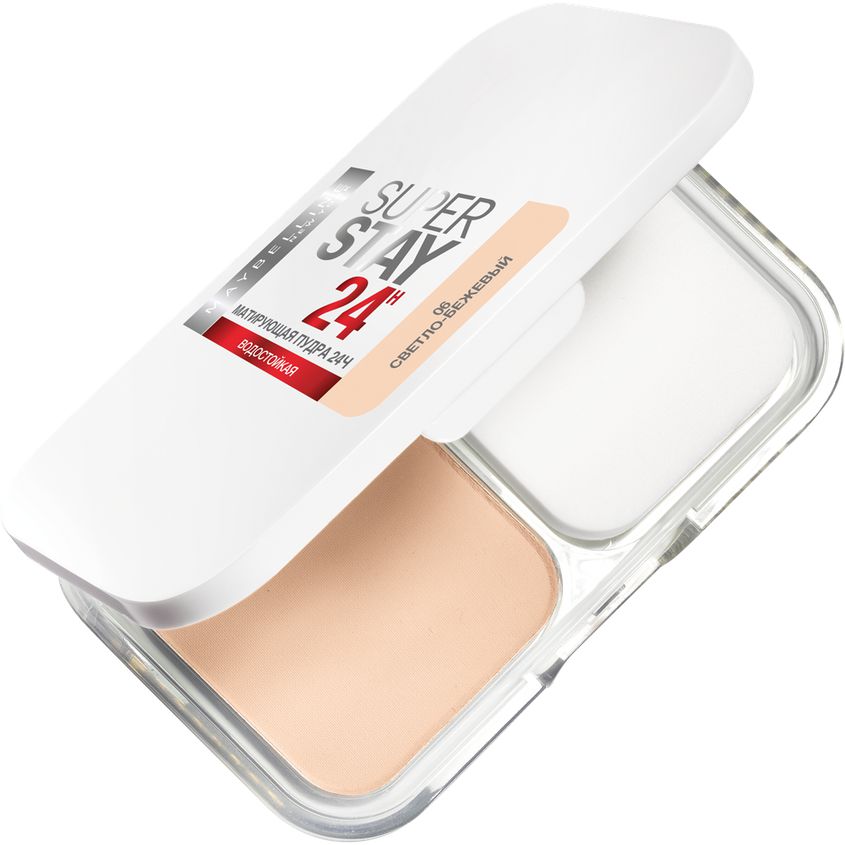

MAYBELLINE NEW YORK Суперстойкая компактная пудра "SUPERSTAY24"