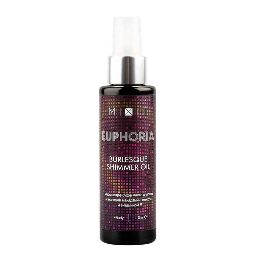 Масло для тела сухое мерцающее EUPHORIA DRY FLICKERING BODY OIL