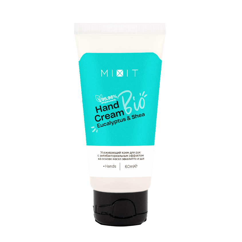 

MIXIT Ухаживающий крем для рук с антибактериальным эффектом Bio Hand Cream Eucalyptus & Shea