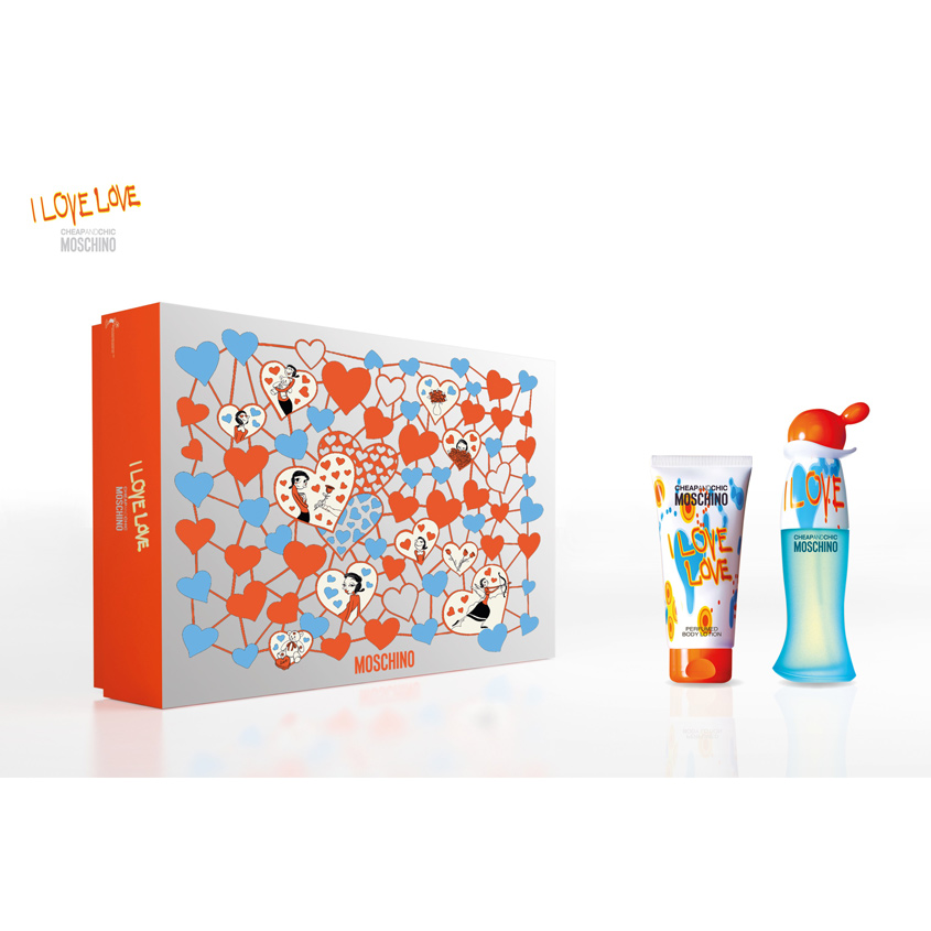 MOSCHINO Набор I LOVE LOVE