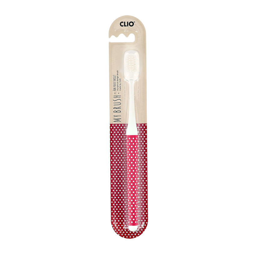 

CLIO Щетка зубная MY BRUSH dots (мягкая)