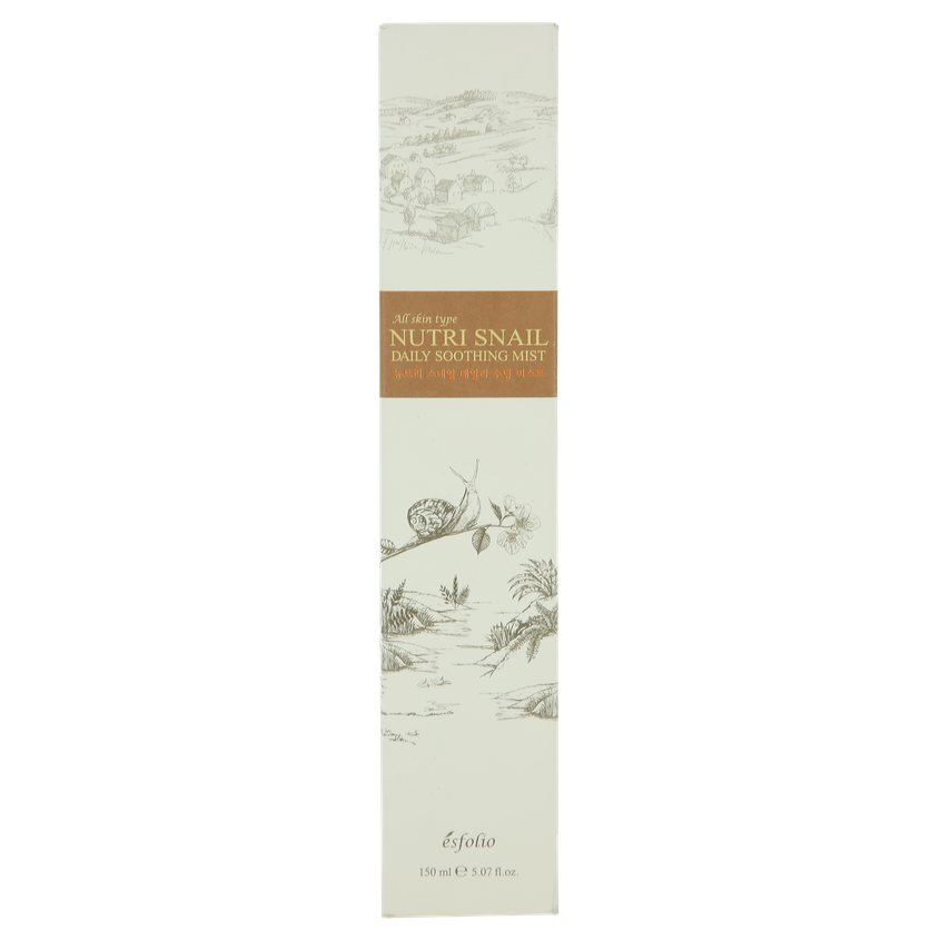 

ESFOLIO Мист для лица NUTRI SNAIL с экстрактом муцина улитки