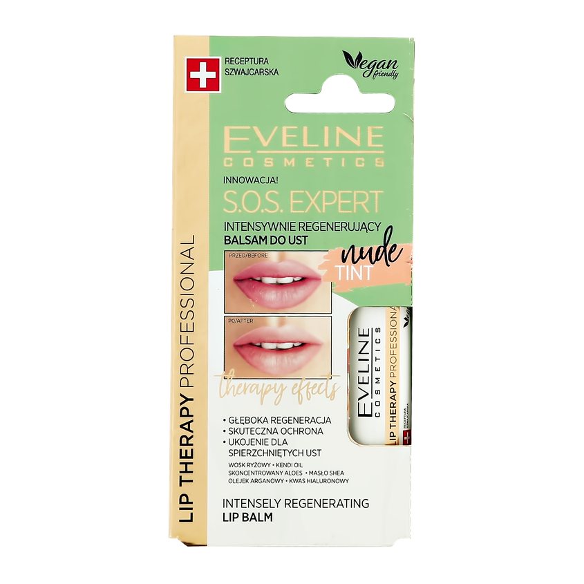 

EVELINE Бальзам для губ S.O.S. EXPERT NUDE TINT