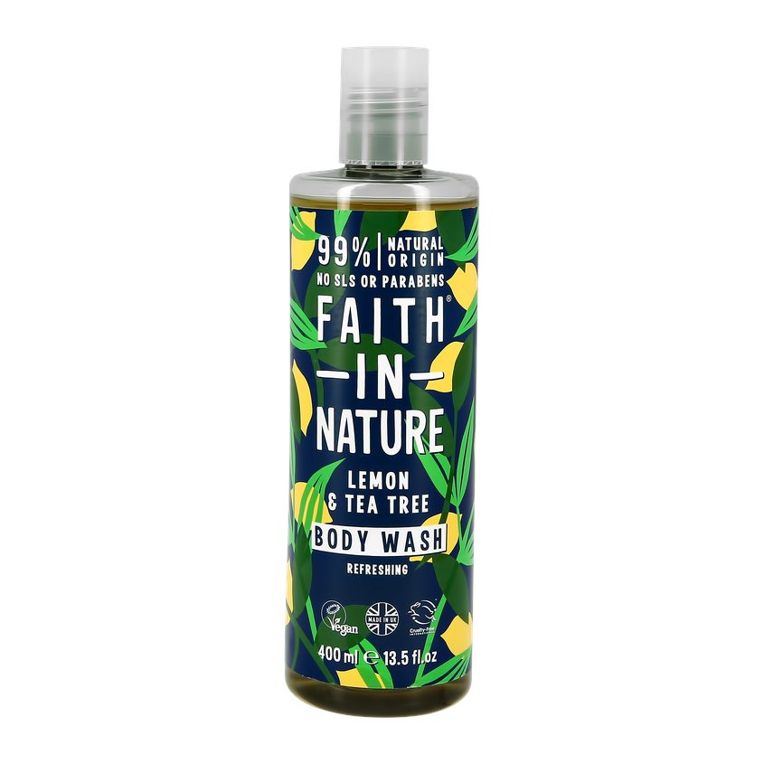 

FAITH IN NATURE Гель для душа FAITH IN NATURE с экстрактом лимона и чайного дерева