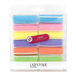 Бигуди поролоновые SOFT TWIST 'basic' d 20 разноцветные