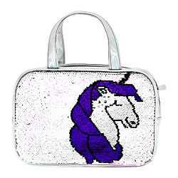 Косметичка-органайзер UNICORN с пайетками