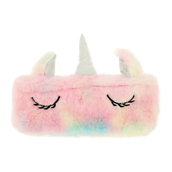 Косметичка единорог (разноцветная)